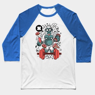 White Gorilla Sport Baseball T-Shirt